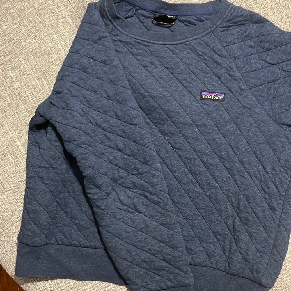 Womens quilted sweater